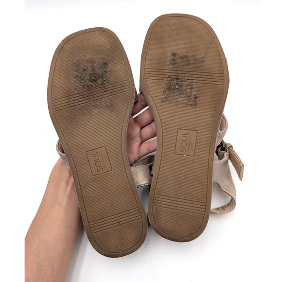 Soul Naturalizer Jayvee Sandal Metallic Mauve Women's Size US8M EU38.5 - Picture 6 of 13